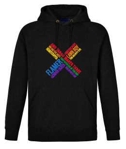 Loose style - I'm With the Banned Fleece Hoodie (more colours available)