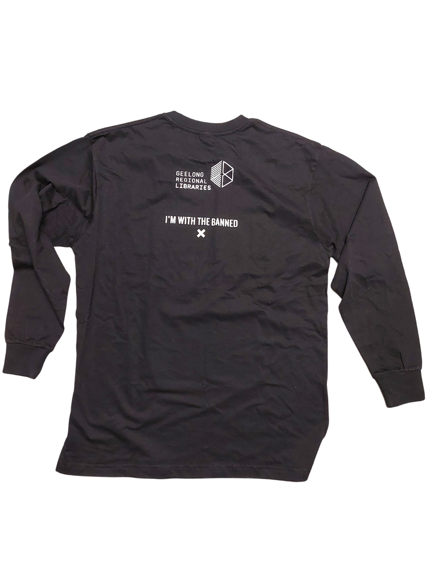 I'm With the Banned Long Sleeve T-shirt - Loose style (more colours available)