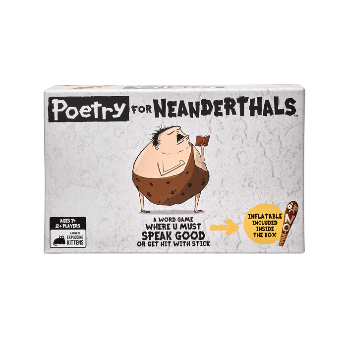 Poetry for Neanderthals