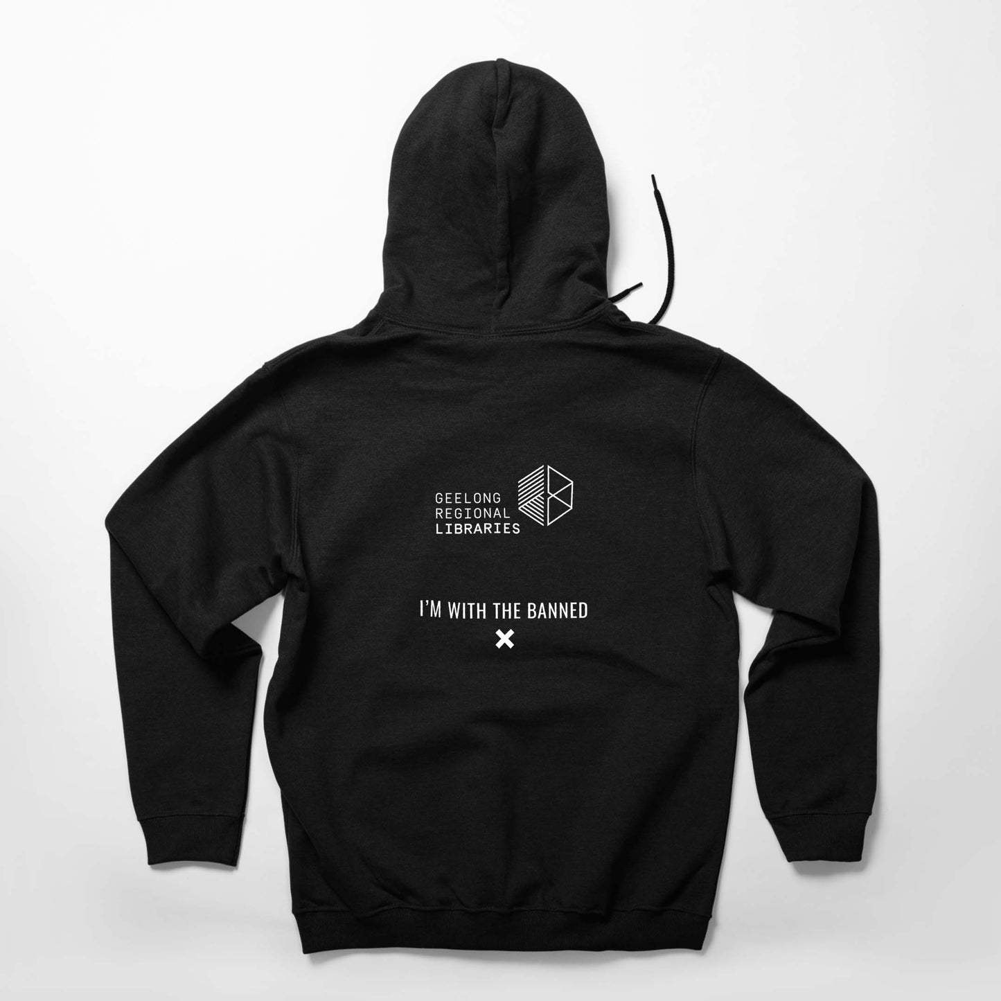 Loose style - I'm With the Banned Fleece Hoodie (more colours available)