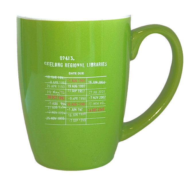 Check It Out Coffee Mugs (more colours available)