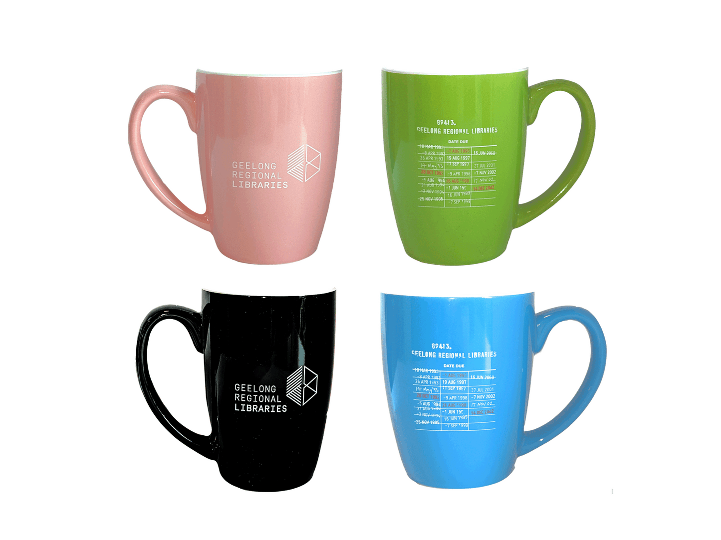 Check It Out Coffee Mugs (more colours available)